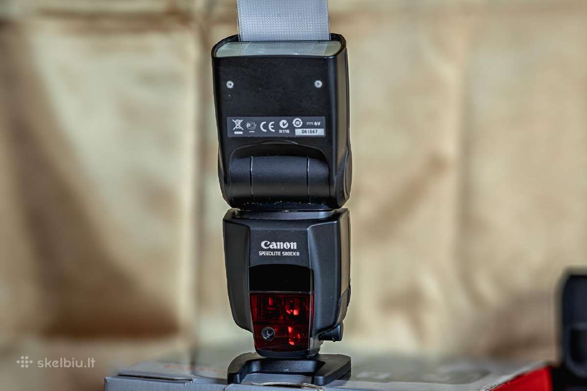 Canon EOS 2000d + Speedlite 580ex II + 5 filtrai - nuotraukos Nr. 4
