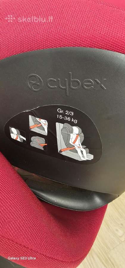 Cybex Solution M-fix SL auto kėdutė (15-36 kg) - nuotraukos Nr. 4