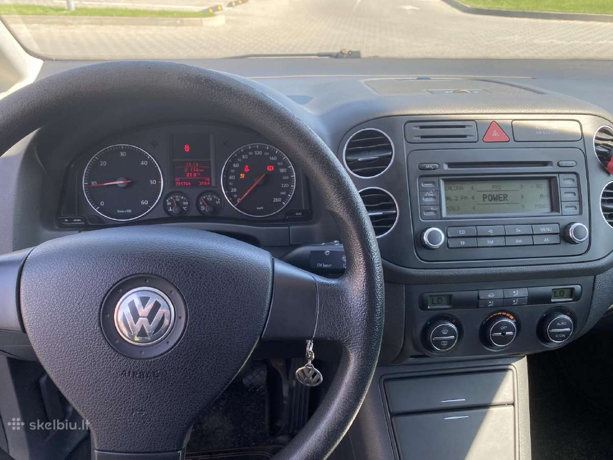 Volkswagen Golf Plus - nuotraukos Nr. 11