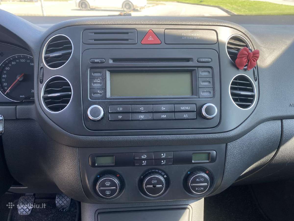 Volkswagen Golf Plus - nuotraukos Nr. 12
