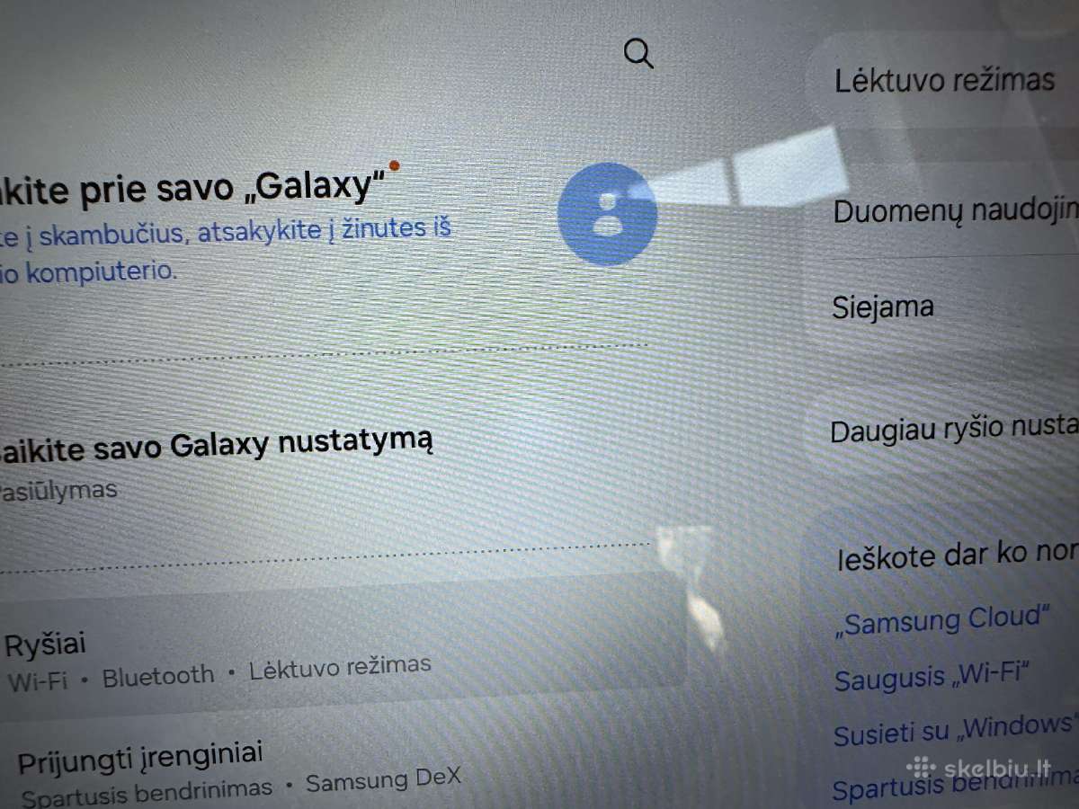 Samsung Galaxy X210 Tab A9 Plus 128 GB 8 GB Wi-fi - nuotraukos Nr. 2