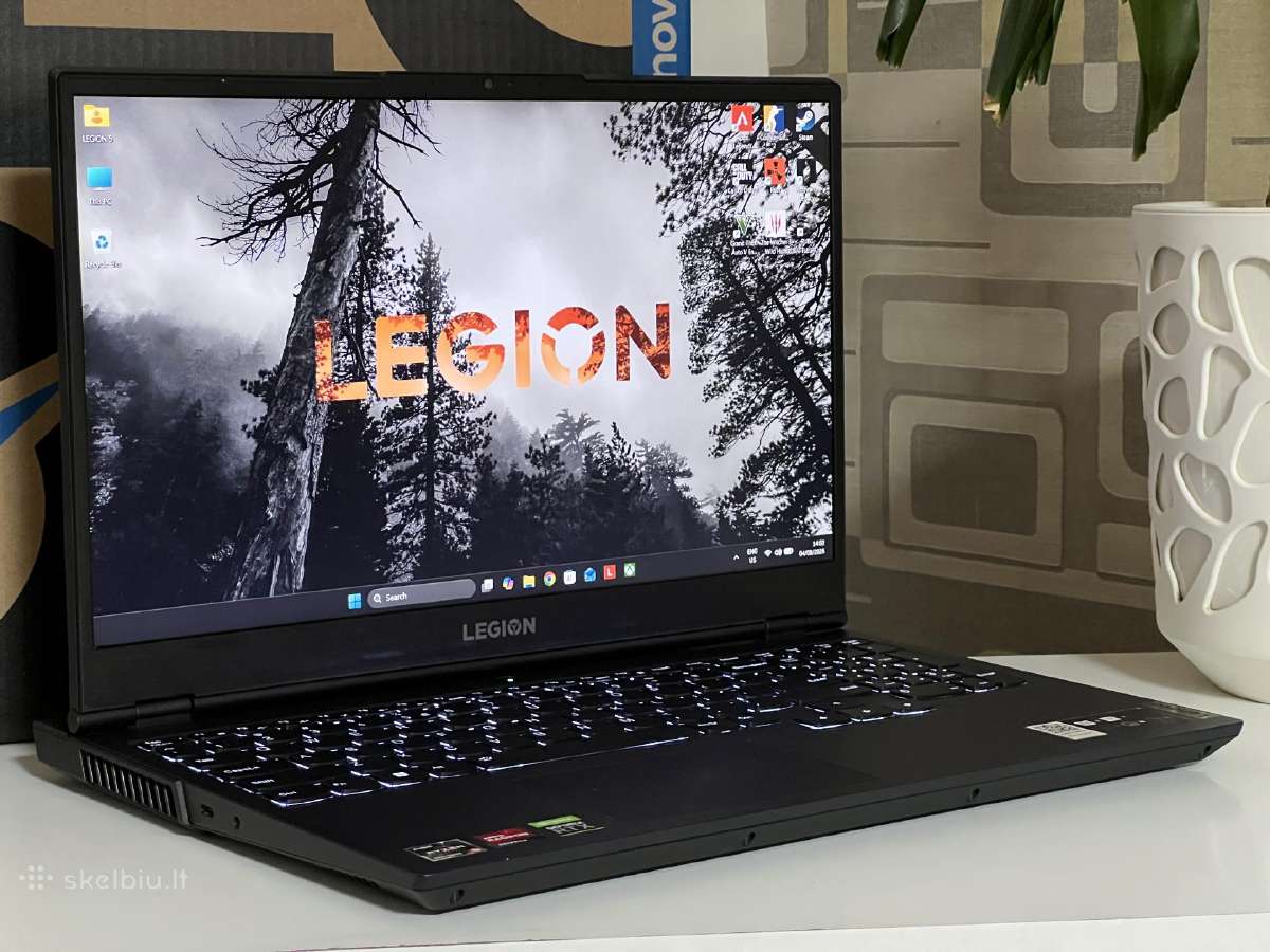 Parduodamas Legion 5 su Rtx 3060, Ryzen, 120hz. - nuotraukos Nr. 2