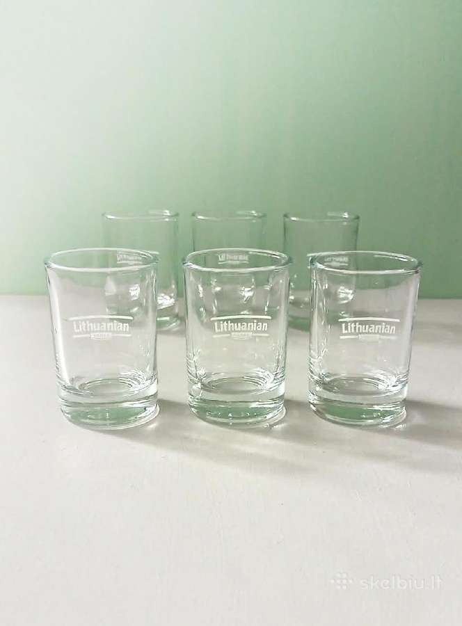Stikliukai, 50ml, 6vnt., "Lithuanian vodka" - nuotraukos Nr. 3