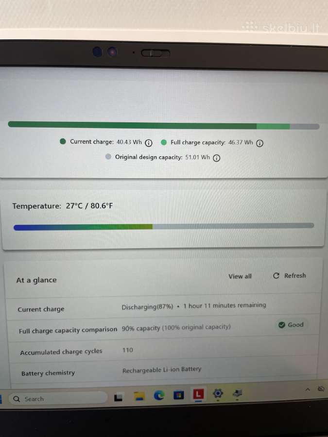 Lenovo Thinkpad X1 Carbon Gen8 i7-10610u 16 GB 512 - nuotraukos Nr. 7