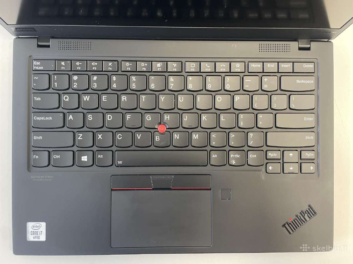Lenovo Thinkpad X1 Carbon Gen8 i7-10610u 16 GB 512 - nuotraukos Nr. 5