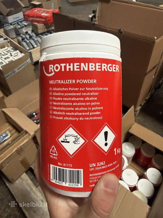 “Rothenberger chemijos sandėlio likutis: - nuotraukos Nr. 3