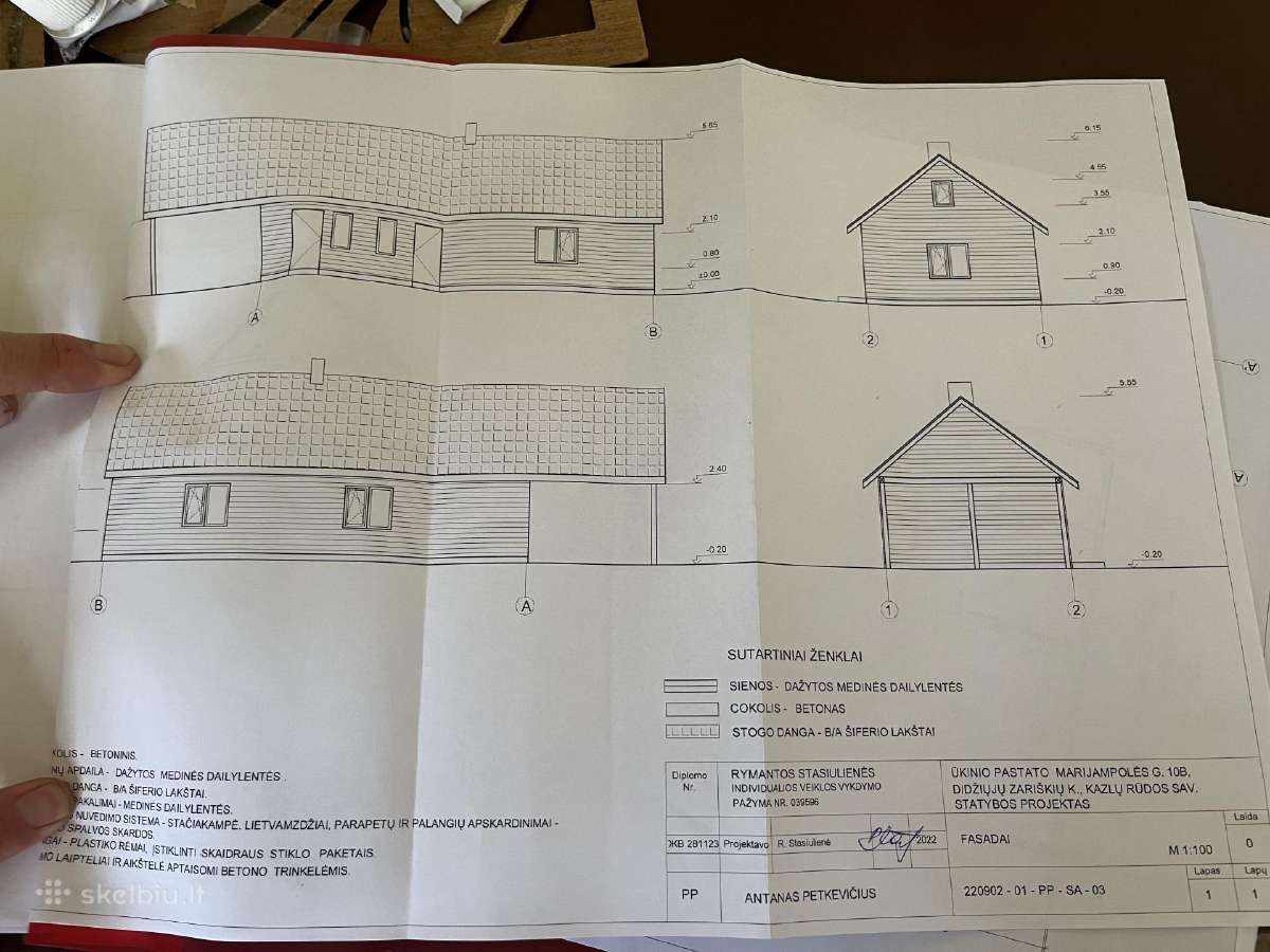 Namų valdos sklypas su projektu prie Kazlų rūdos - nuotraukos Nr. 7