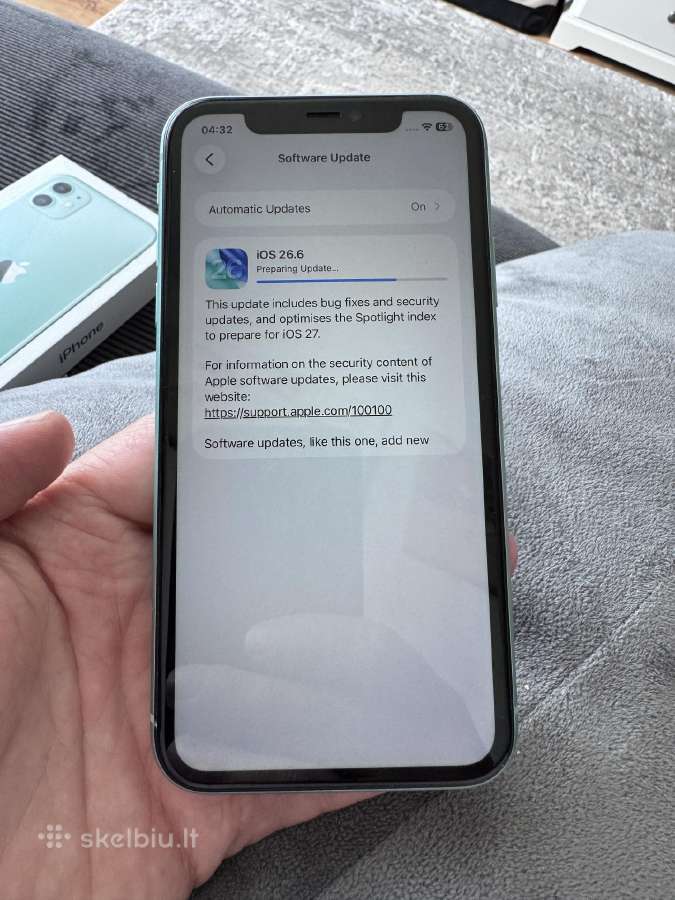 iPhone 11, 64gb - nuotraukos Nr. 14