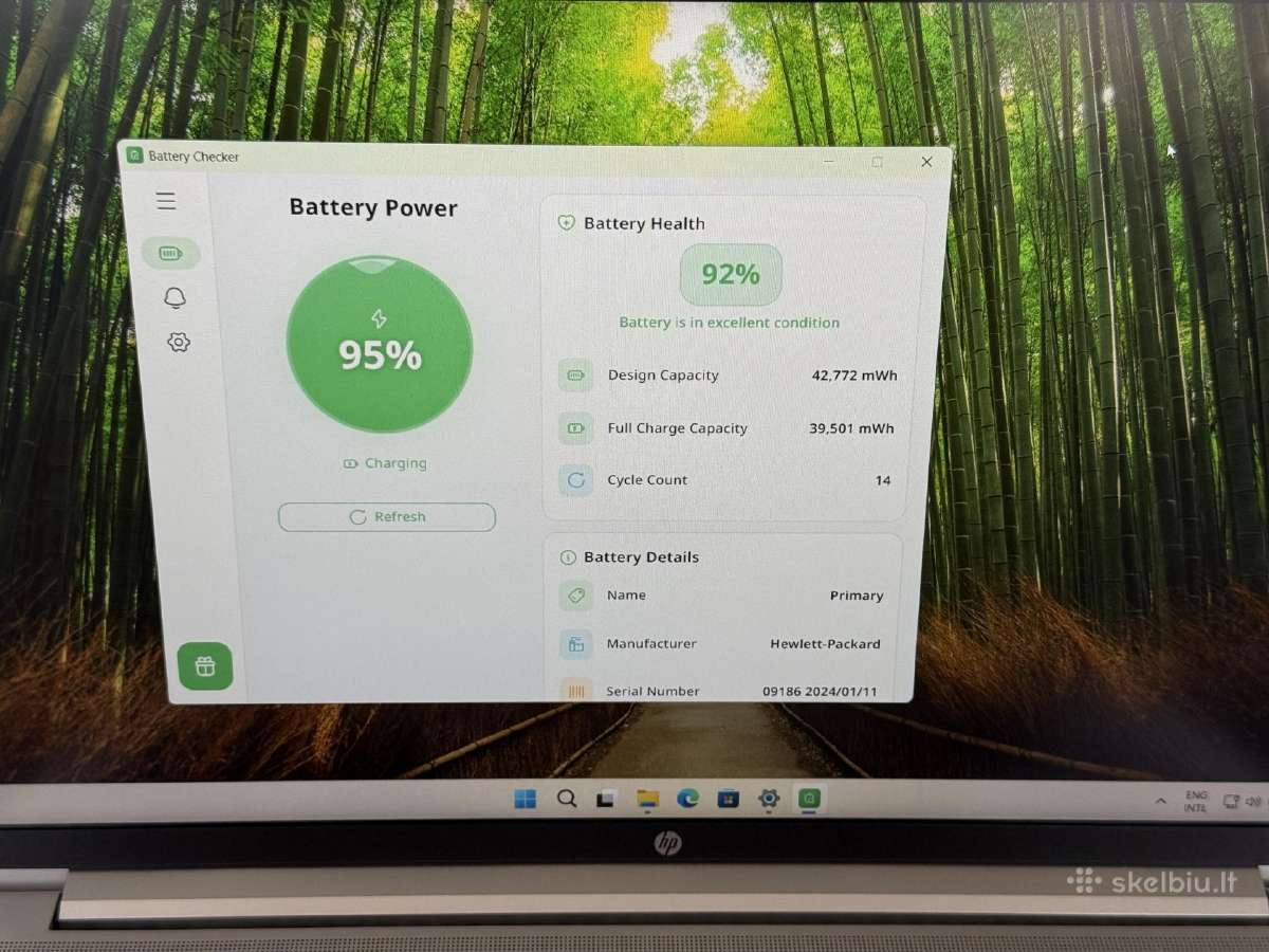 Hp Probook 450 G10 i5-1335u 16gb/256gb - nuotraukos Nr. 9