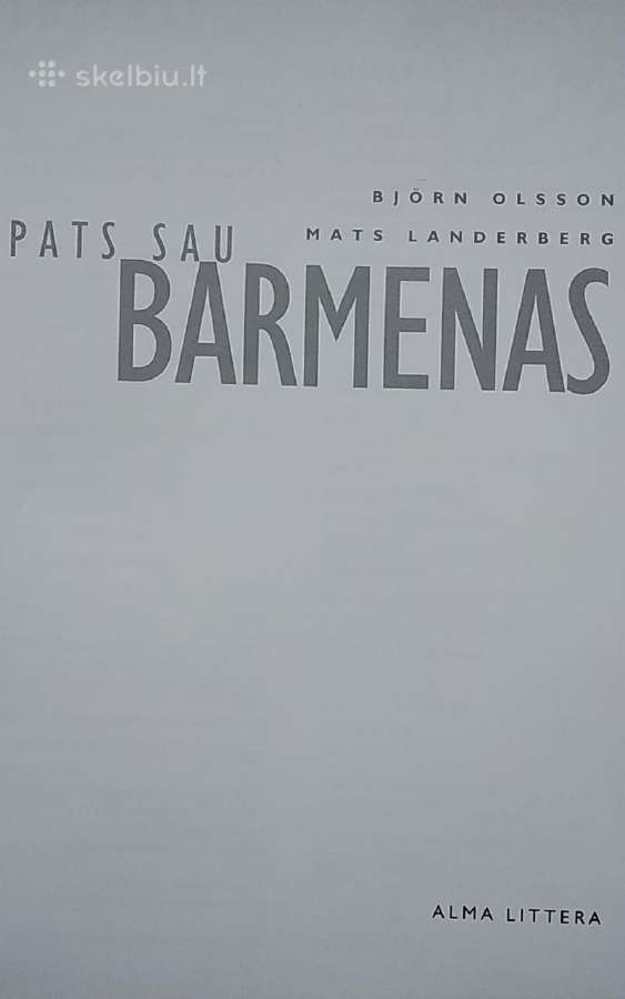 Pats sau barmenas - nuotraukos Nr. 2