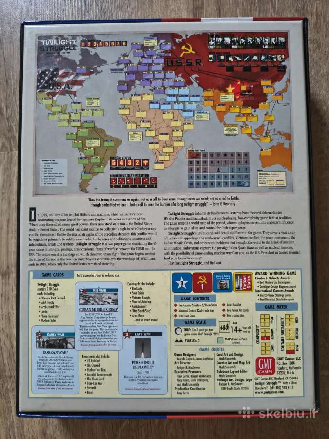 Stalo žaidimas Twilight Struggle - nuotraukos Nr. 2