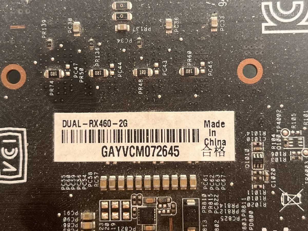 Rx460 2gb - nuotraukos Nr. 3