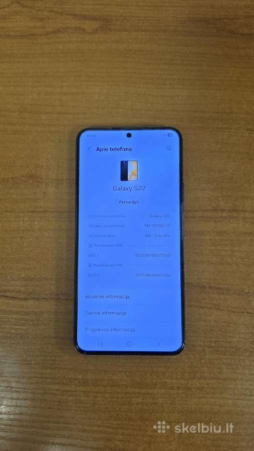 Samsung S22, 256gb - nuotraukos Nr. 2