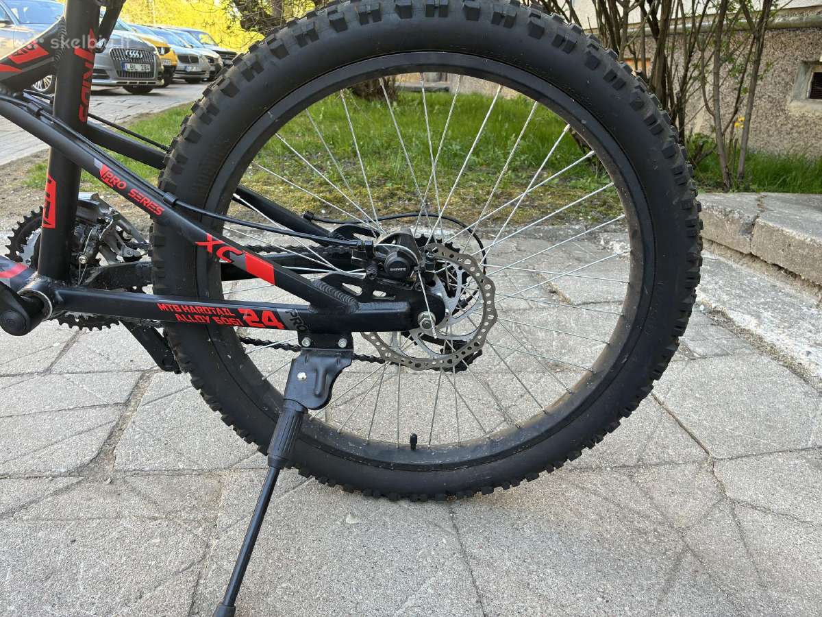 MTB kalnų dviratis Raptor 24" - nuotraukos Nr. 4