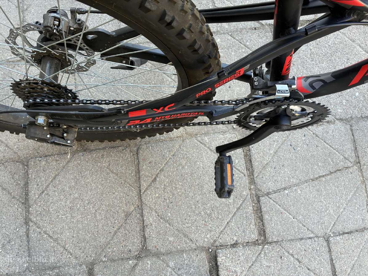 MTB kalnų dviratis Raptor 24" - nuotraukos Nr. 8