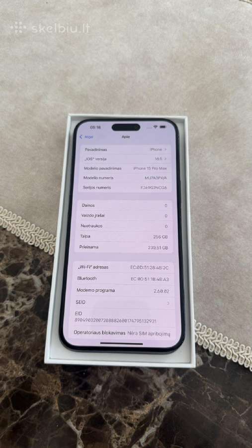 iPhone 15 Pro Max - nuotraukos Nr. 3