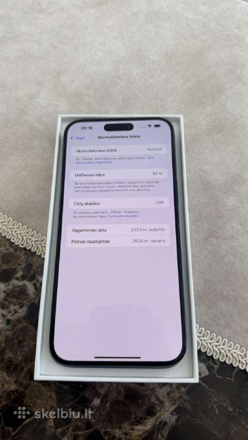 iPhone 15 Pro Max - nuotraukos Nr. 4