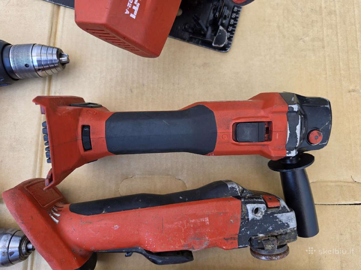 Hilti akumuliatoriniai irankiai - nuotraukos Nr. 7