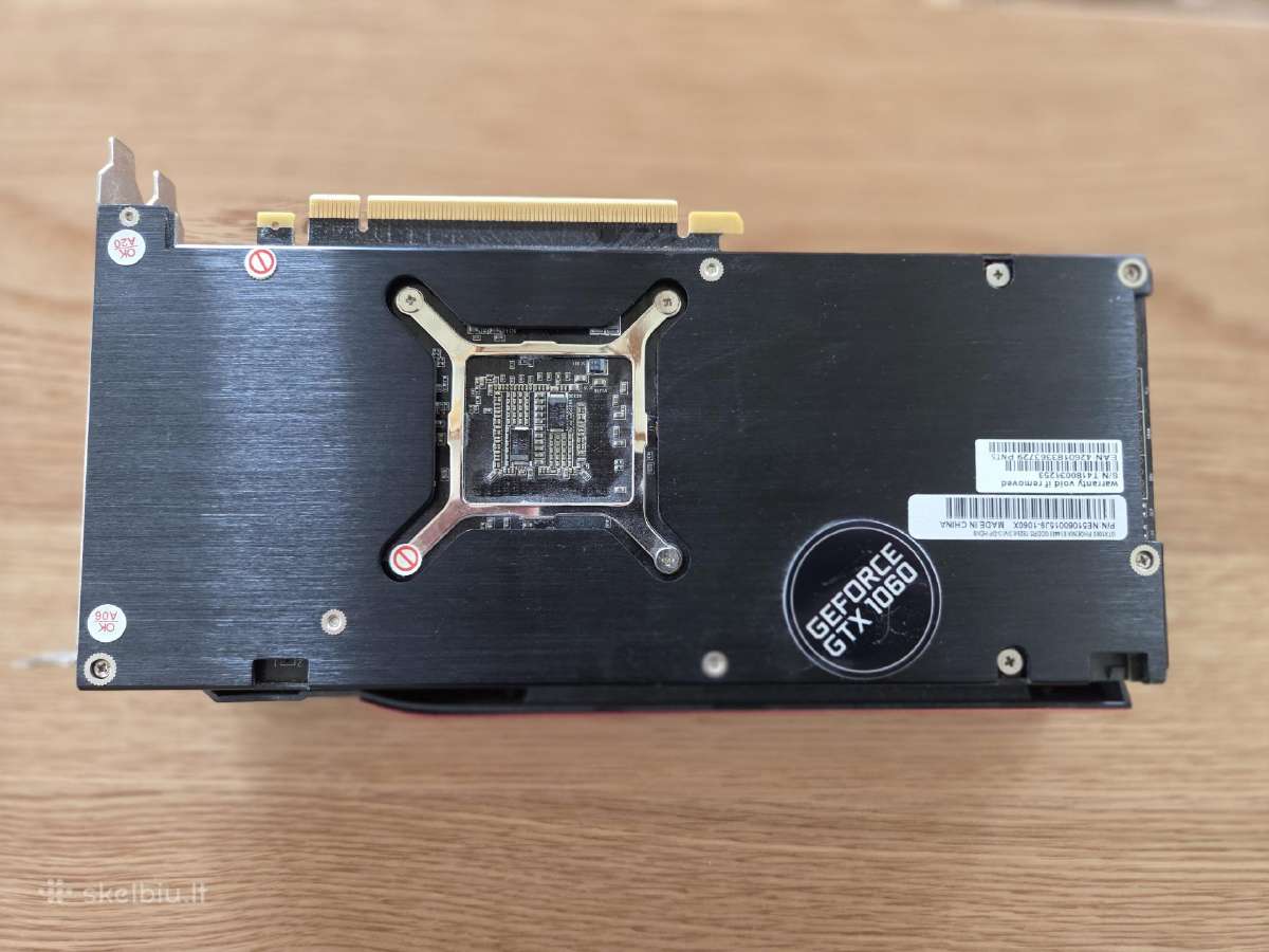 Gainward Geforce Gtx 1060 6gb Gddr5 - nuotraukos Nr. 4