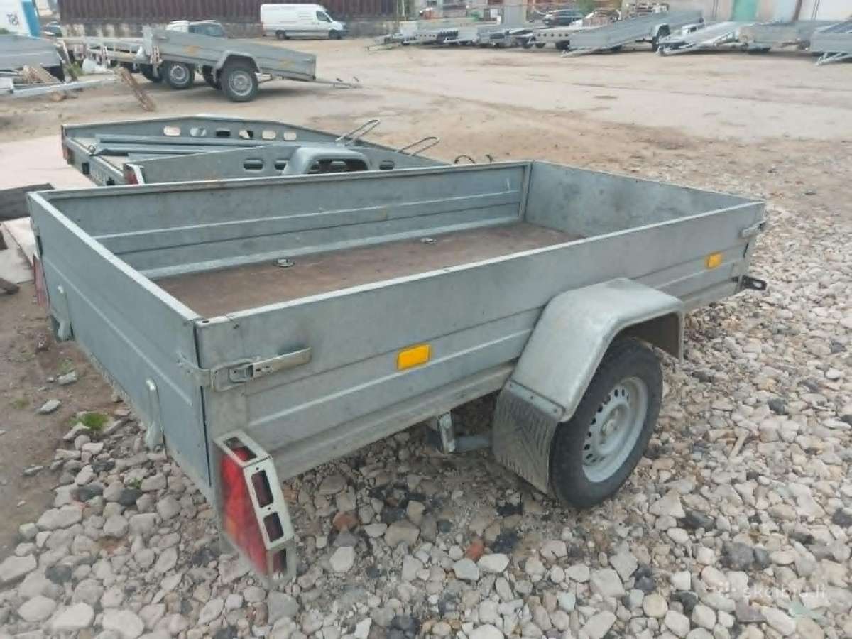 2.5 x 1.3m Rydwan lakštinių lingių priekaba - nuotraukos Nr. 3