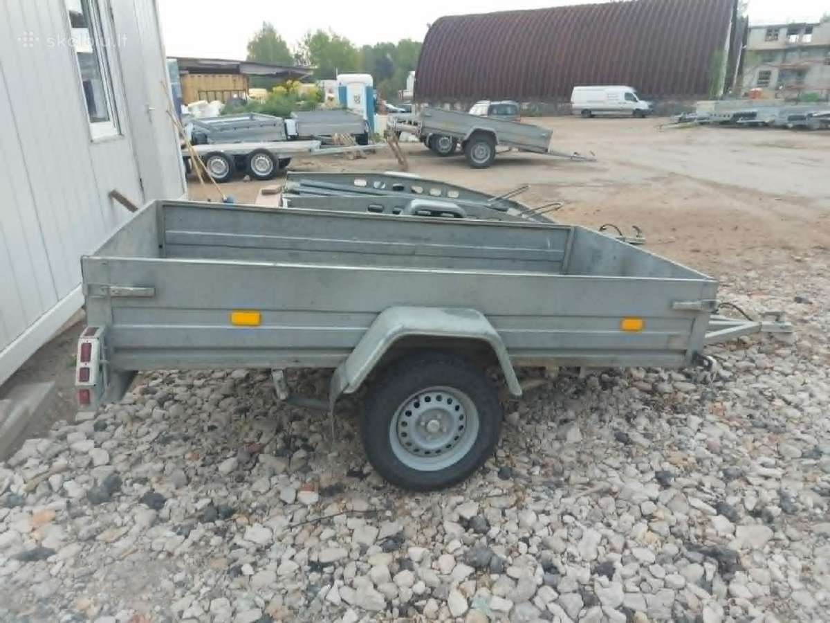 2.5 x 1.3m Rydwan lakštinių lingių priekaba - nuotraukos Nr. 5