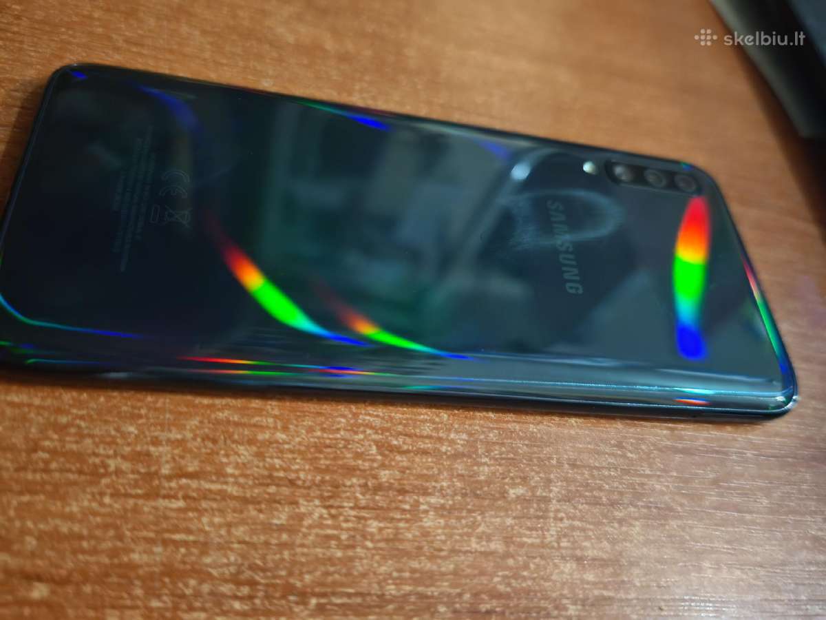 Kaip naujas Samsung A70 black 128gb - nuotraukos Nr. 4