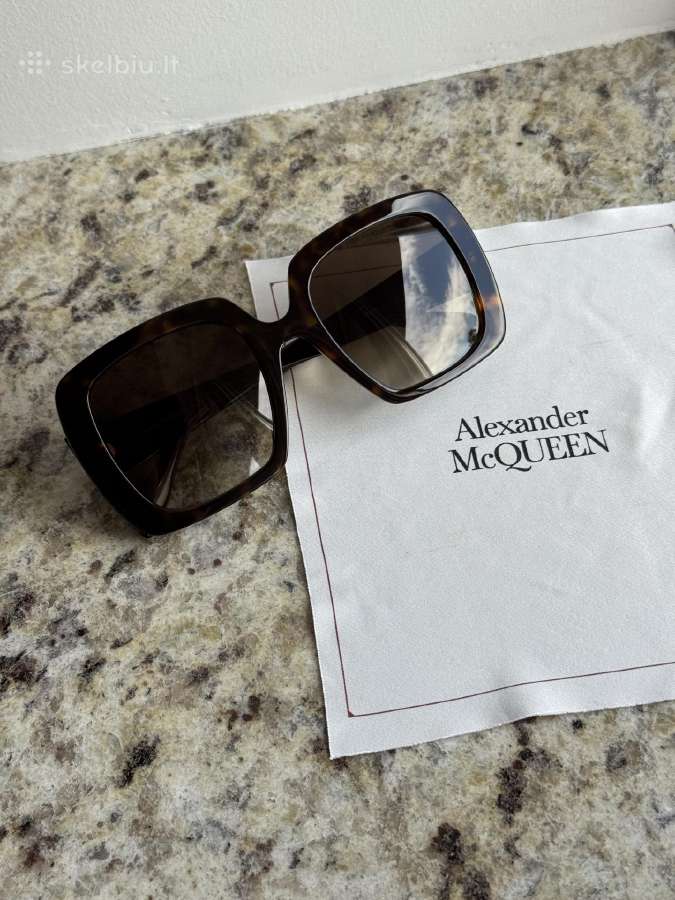 Alexander Mcqueen mot. akiniai nuo saulės - nuotraukos Nr. 6