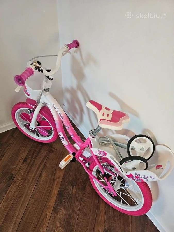 Vaikiškas dviratis Dino Bikes Flappy 14", rožinis - nuotraukos Nr. 4