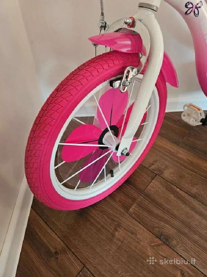 Vaikiškas dviratis Dino Bikes Flappy 14", rožinis - nuotraukos Nr. 5
