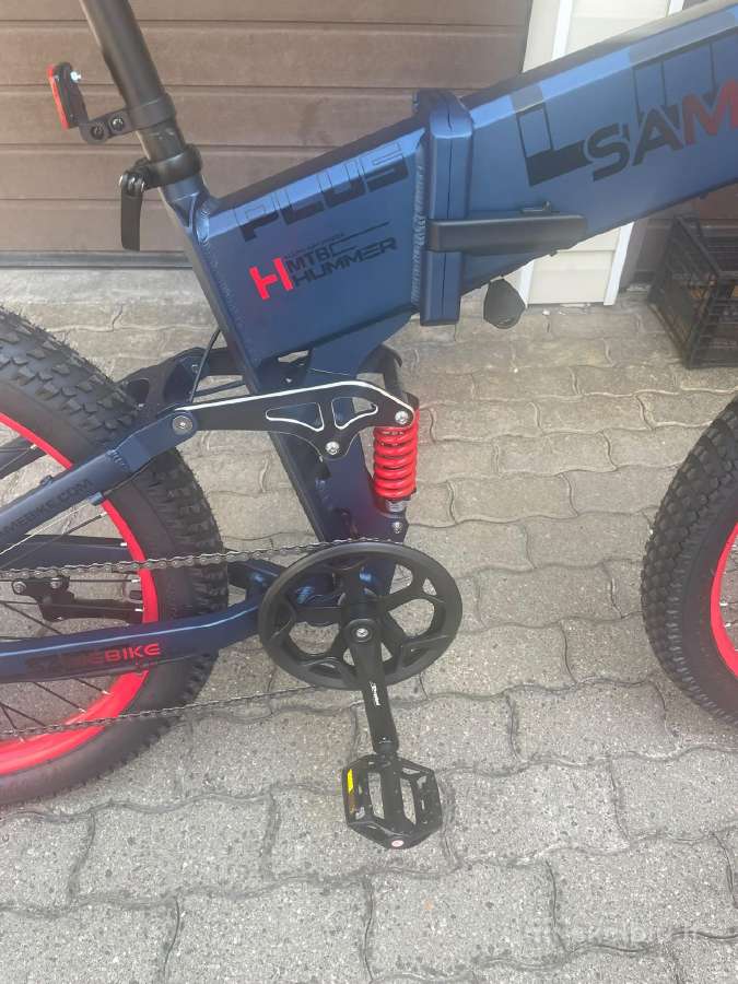 Samebike Lo26 Plus elektrinis dviratis - nuotraukos Nr. 3