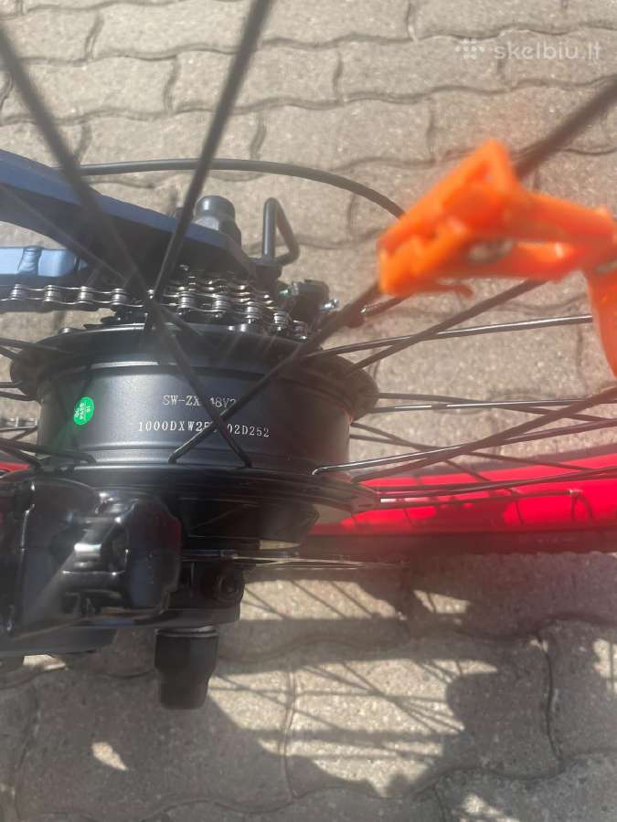 Samebike Lo26 Plus elektrinis dviratis - nuotraukos Nr. 7