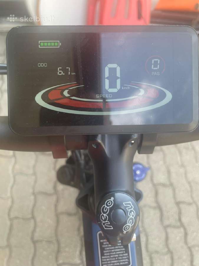Samebike Lo26 Plus elektrinis dviratis - nuotraukos Nr. 8