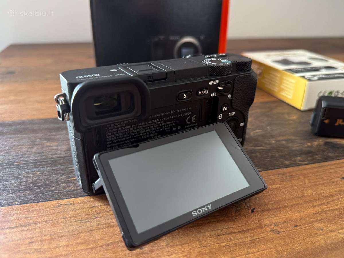 Sony a6500 body su mažu shutter count - nuotraukos Nr. 3