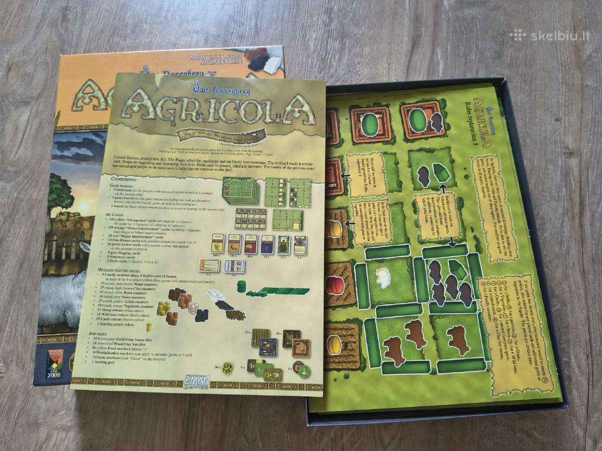 Stalo žaidimas Agricola - nuotraukos Nr. 3