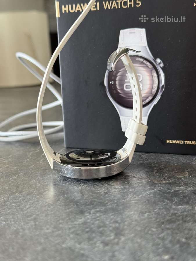 Huawei watch 5 42mm Moon White - nuotraukos Nr. 5