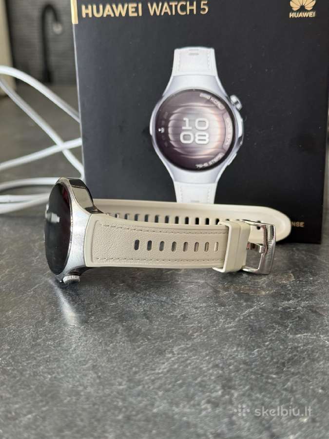 Huawei watch 5 42mm Moon White - nuotraukos Nr. 7
