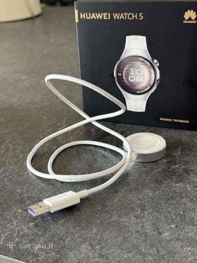 Huawei watch 5 42mm Moon White - nuotraukos Nr. 9