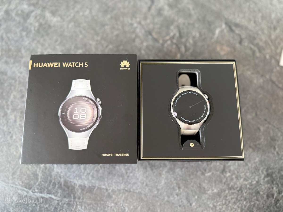 Huawei watch 5 42mm Moon White - nuotraukos Nr. 13