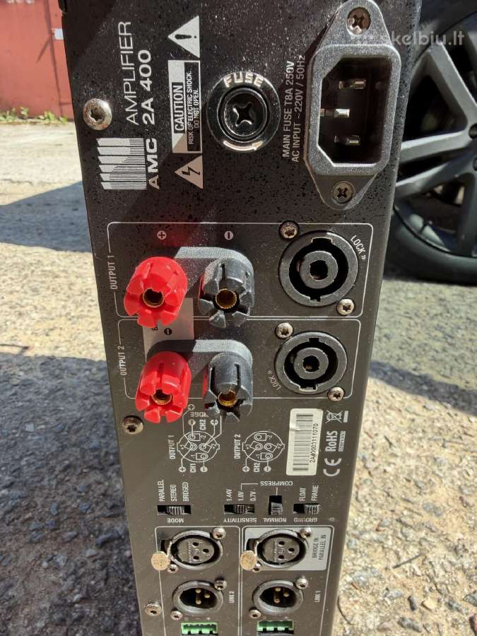 Stiprintuvas Amc 2a400 1700w - nuotraukos Nr. 3