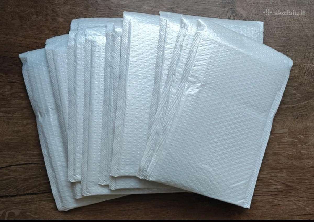40 D14 burbulinių plastikinių vokų komplektas - nuotraukos Nr. 2