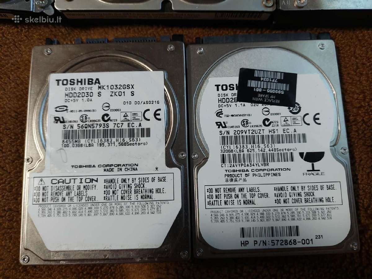 Įvairūs HDD diskai - nuotraukos Nr. 2