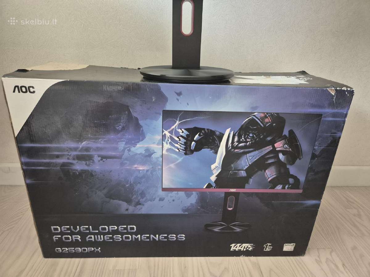 Monitorius Aoc G2590px 24.5" 144hz 1ms su dėže - nuotraukos Nr. 8