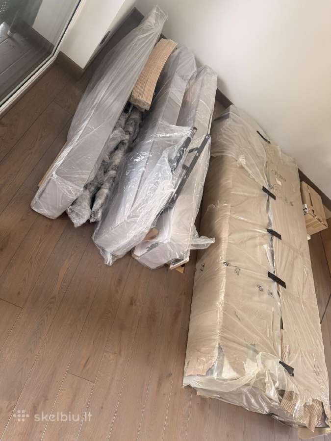 Nauja lova 200 x200 cm su metaliniu rėmu - nuotraukos Nr. 5