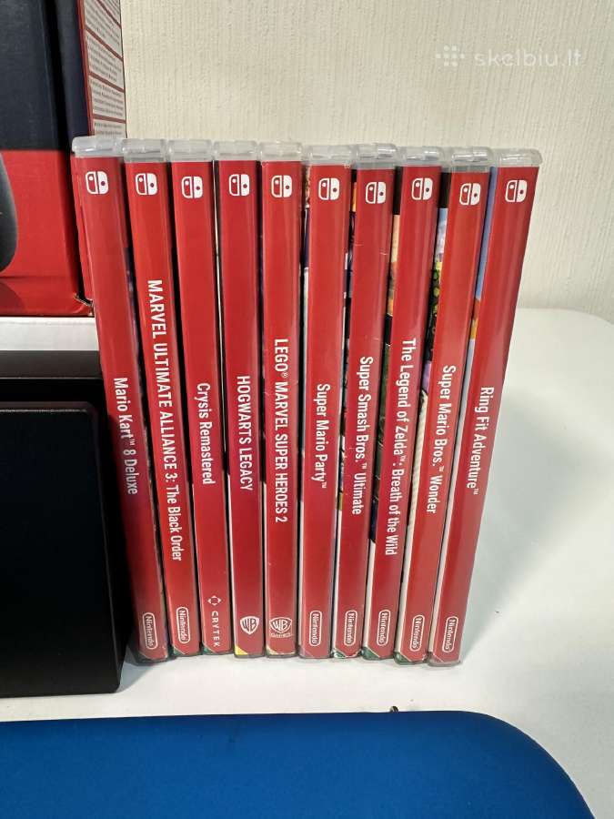 Nintendo Switch su visais priedais - nuotraukos Nr. 5