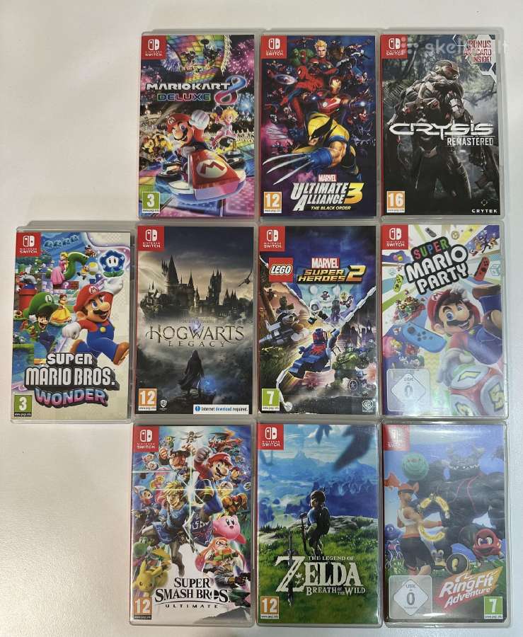 Nintendo Switch su visais priedais - nuotraukos Nr. 6