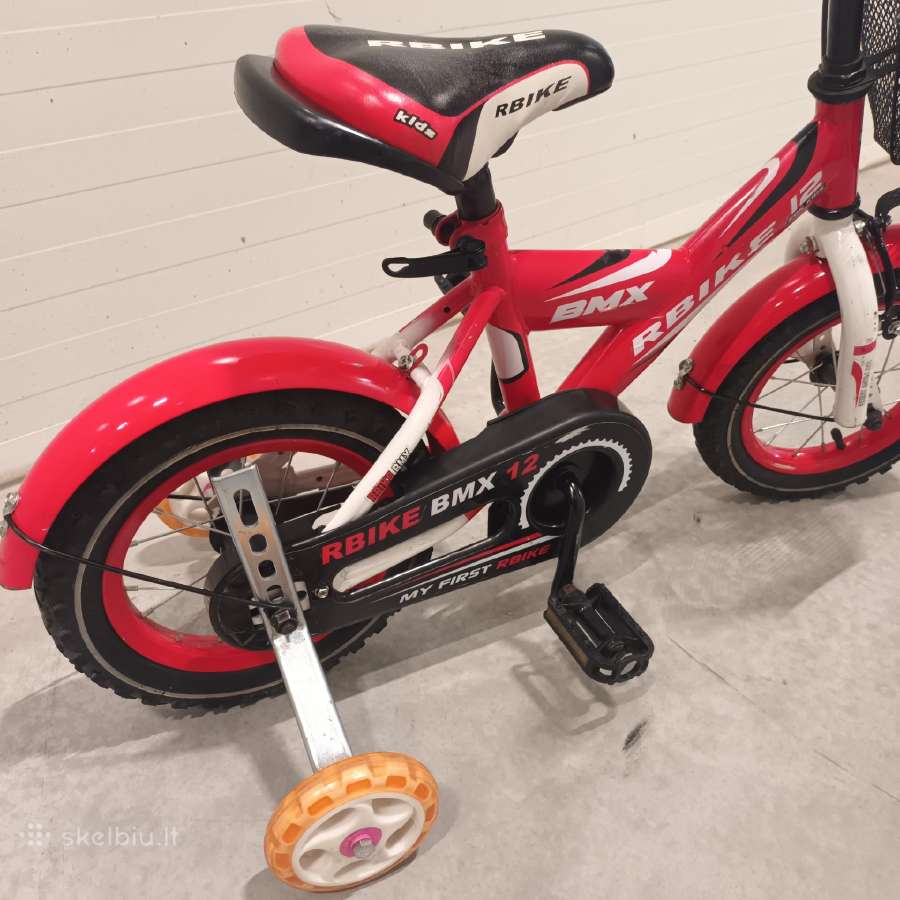 Vaikiskas BMX dviratukas / dviratis + apsaugos - nuotraukos Nr. 5