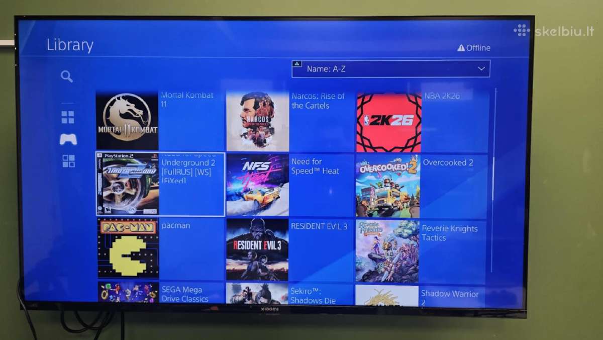 Atrištas Playstation 4 Slim su 45 žaidimais - nuotraukos Nr. 4