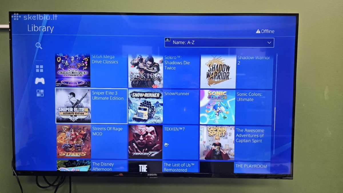 Atrištas Playstation 4 Slim su 45 žaidimais - nuotraukos Nr. 2