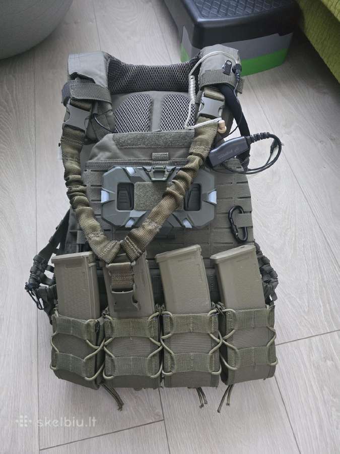 Airsoft Įranga (Ginklas, liemenė, Ir daugiau) - nuotraukos Nr. 4