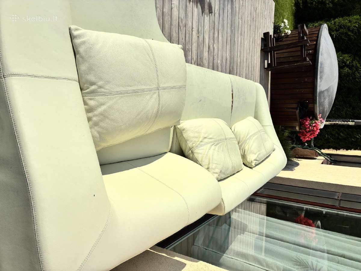Dovanoju! Tikros odos sofa - nuotraukos Nr. 4
